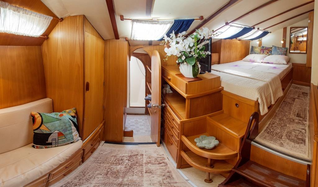 Catamaran CONAN - Guest cabin view