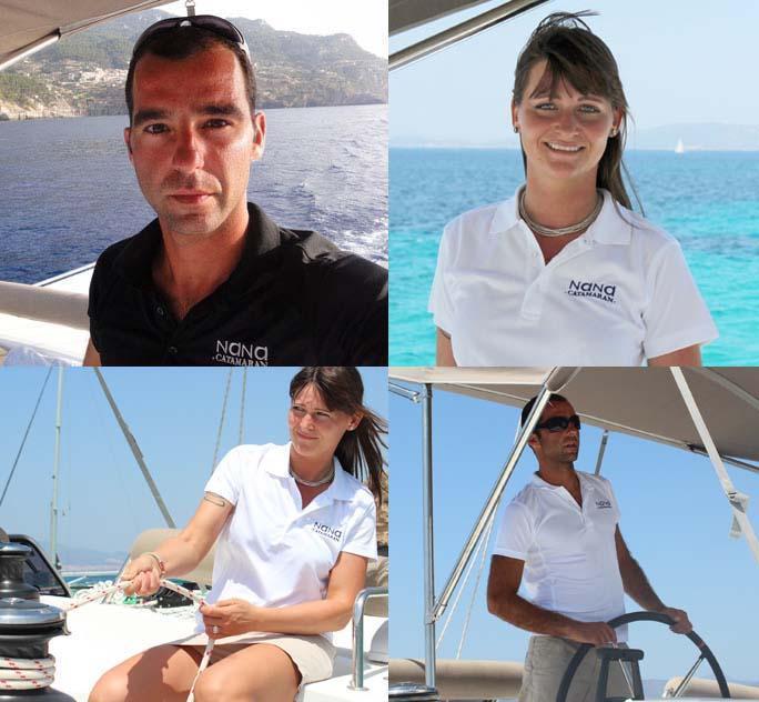 Catamaran NANA -  Your Crew