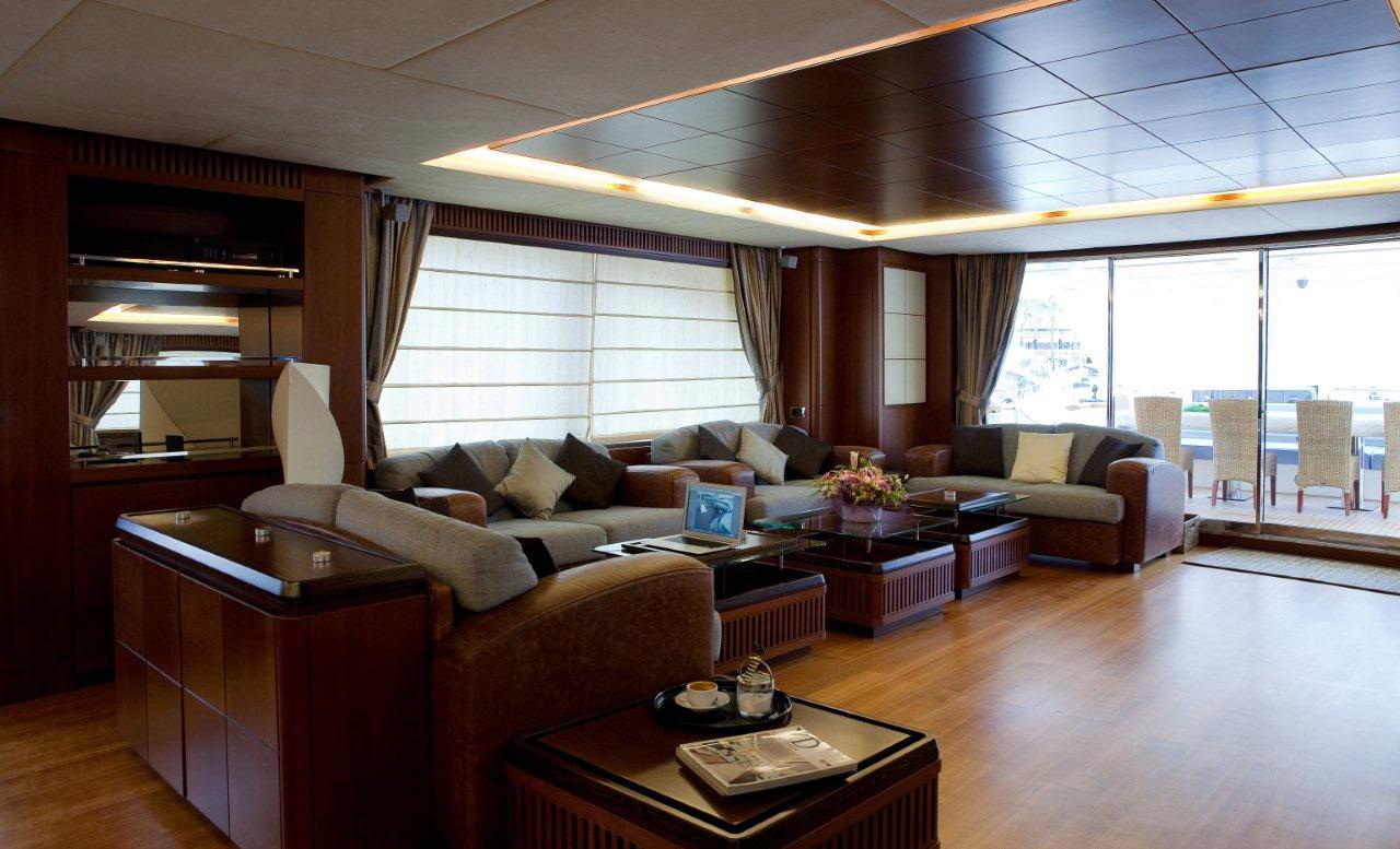 Charter yacht ITACA CLUB -   Main Salon 2