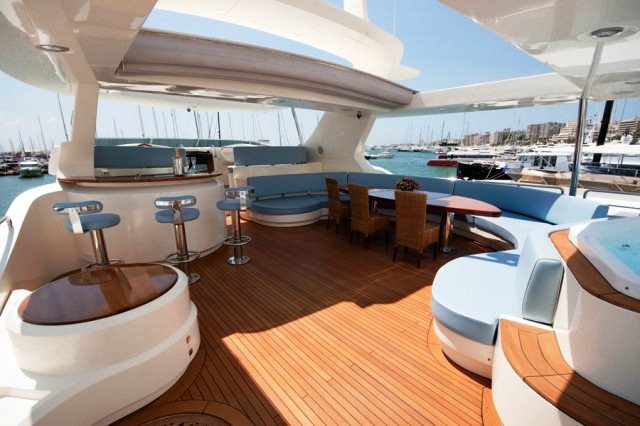 Charter yacht ITACA CLUB -  Flybridge