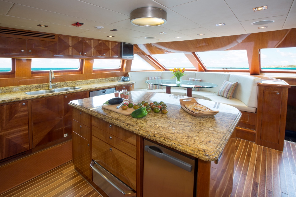 Charter yacht RESTLESS - Galley