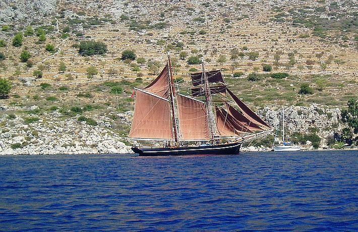 Classic Tall Ship RHEA -  On Charter