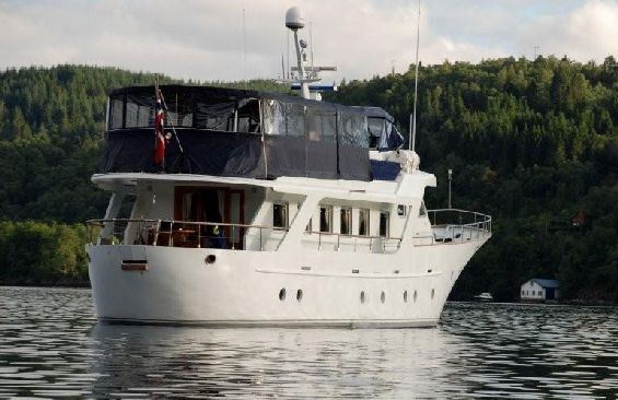 Classic Yacht LAIKA -  Aft View