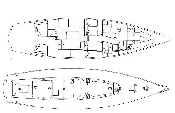 Classic Yacht Lady Sail -  Layout