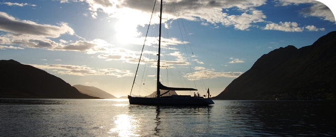 DREAMCATCHER At anchor