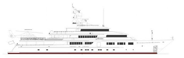 Floridian - Side Profile With Heli Deck1