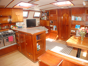 Freedom - Saloon and Galley