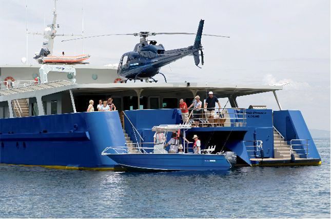 ISLAND PASSAGE -  Helicopter