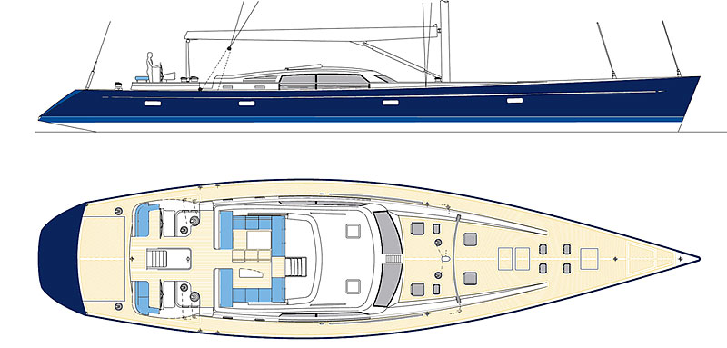 Infinity Of Cowes - The Deck Plan