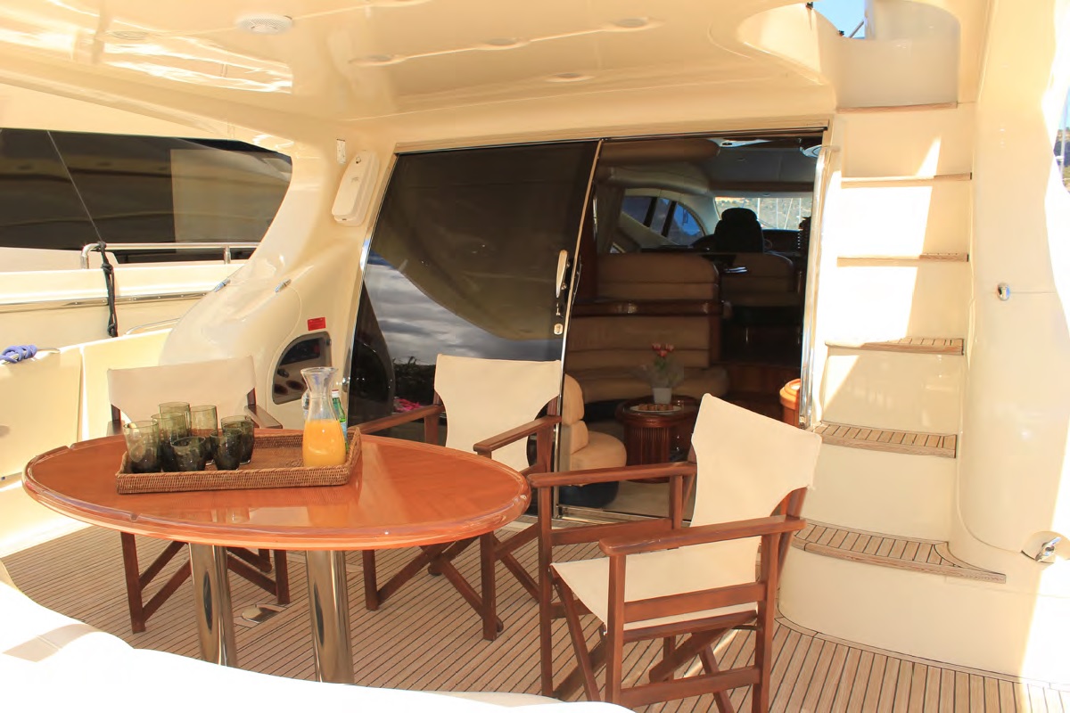 LOULOU - Aft deck