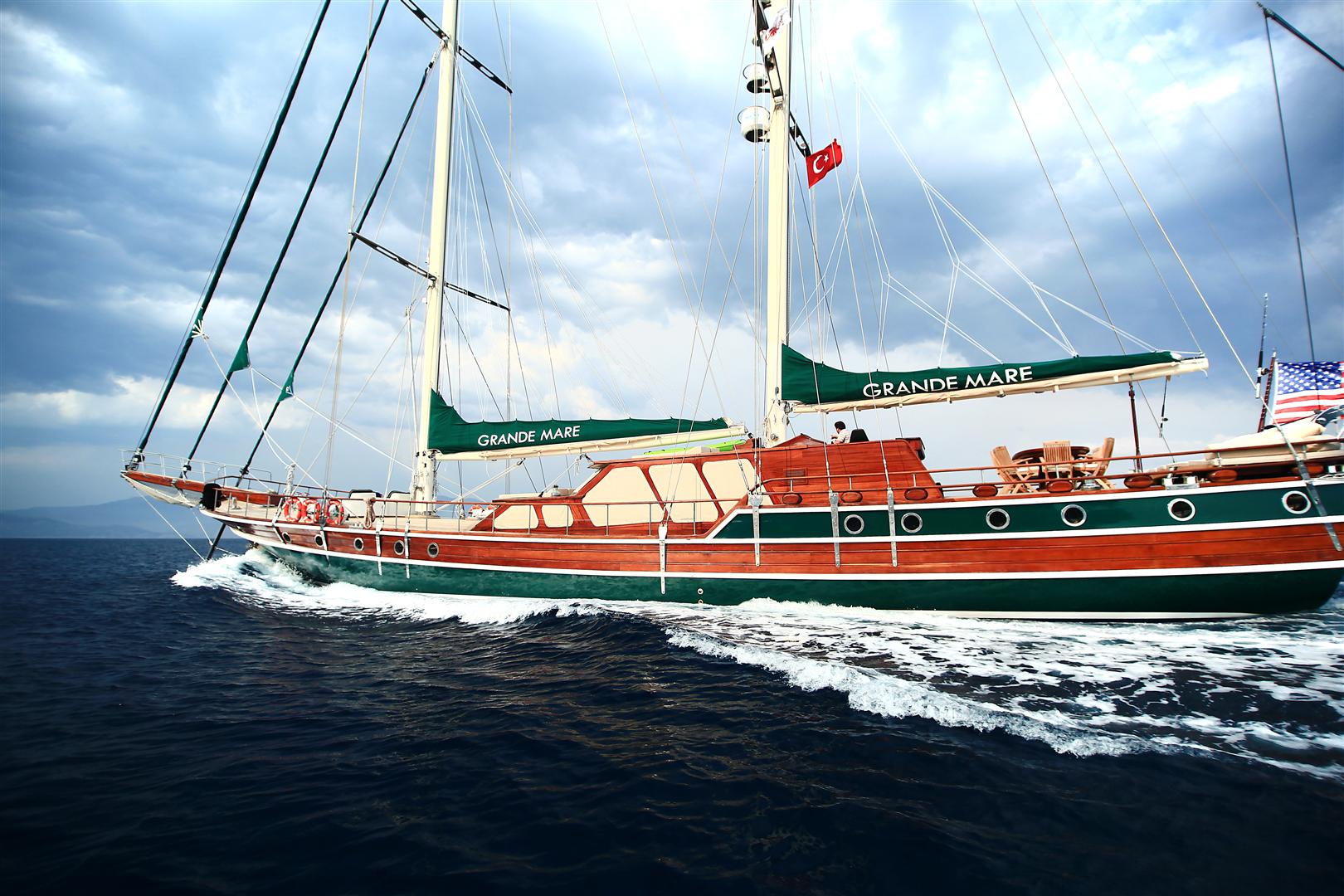 Luxury Turkish charter gulet Grande Mare