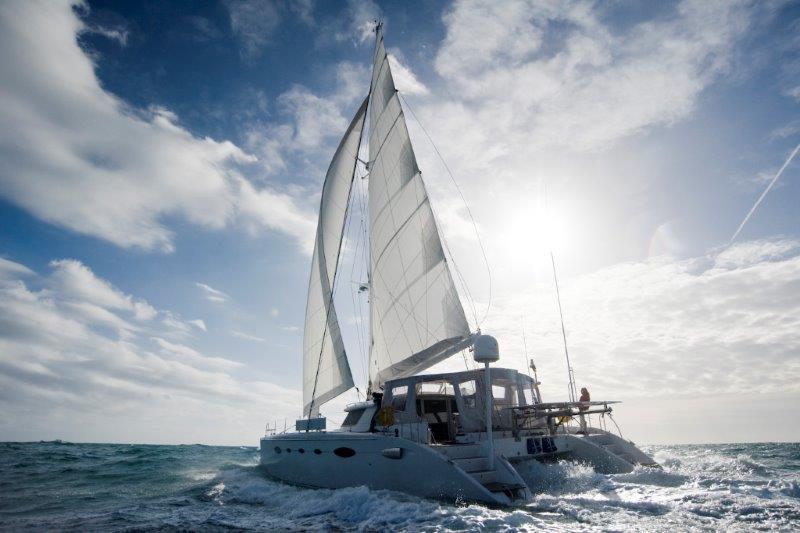 Luxury catamaran yacht WHY NOT - cruising