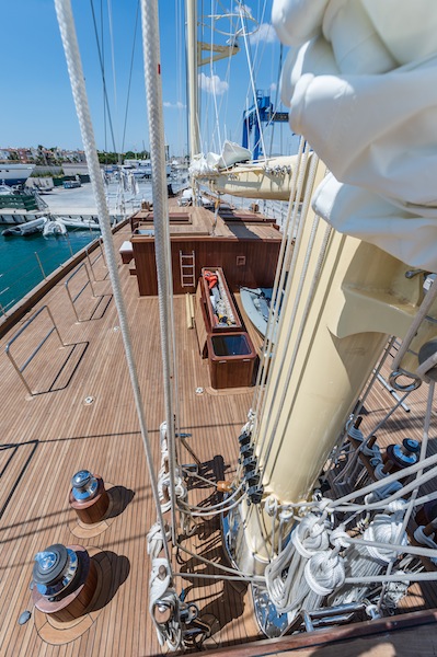 Luxury charter yacht Chronos