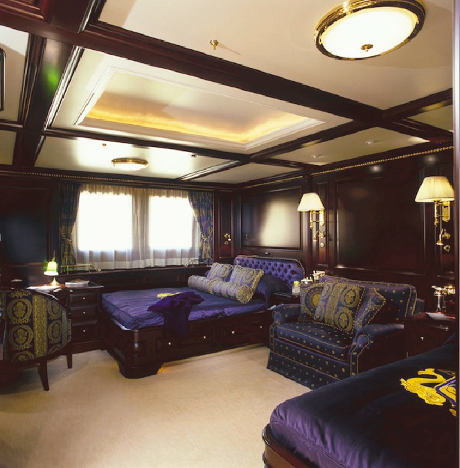 Luxury superyacht REVERIE - stateroom