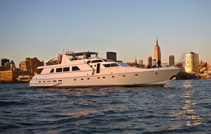Luxury yacht Justine