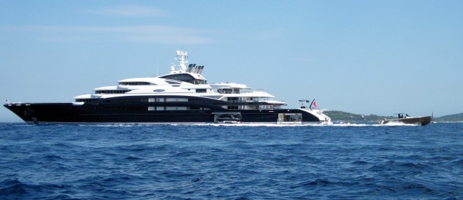 Luxury yacht Serene