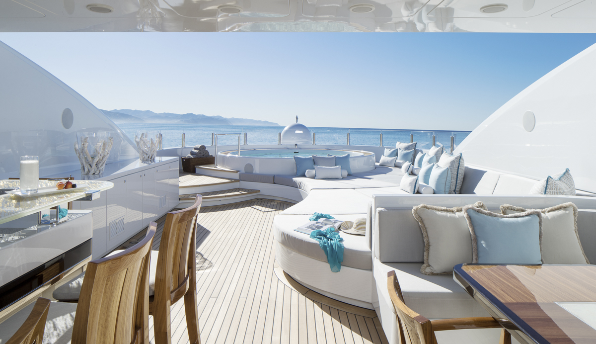 Luxury yacht TURQUOISE - Sun Deck