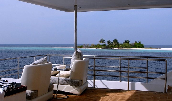 MALDIVE MOSIAQUE - Executive deck outdoor lounge