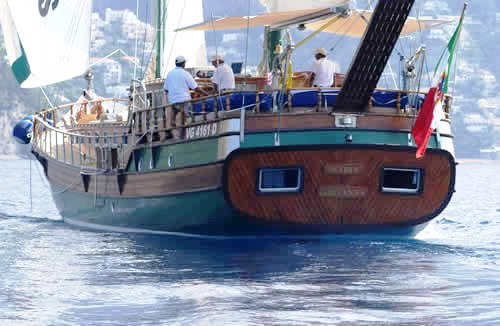 Maria Giovanni under sail