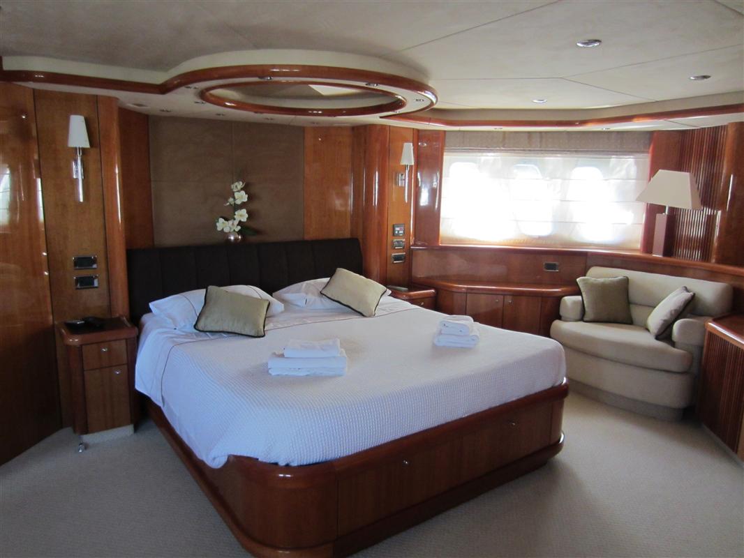 Motor Yacht LUCKY BEAR -  Master Cabin