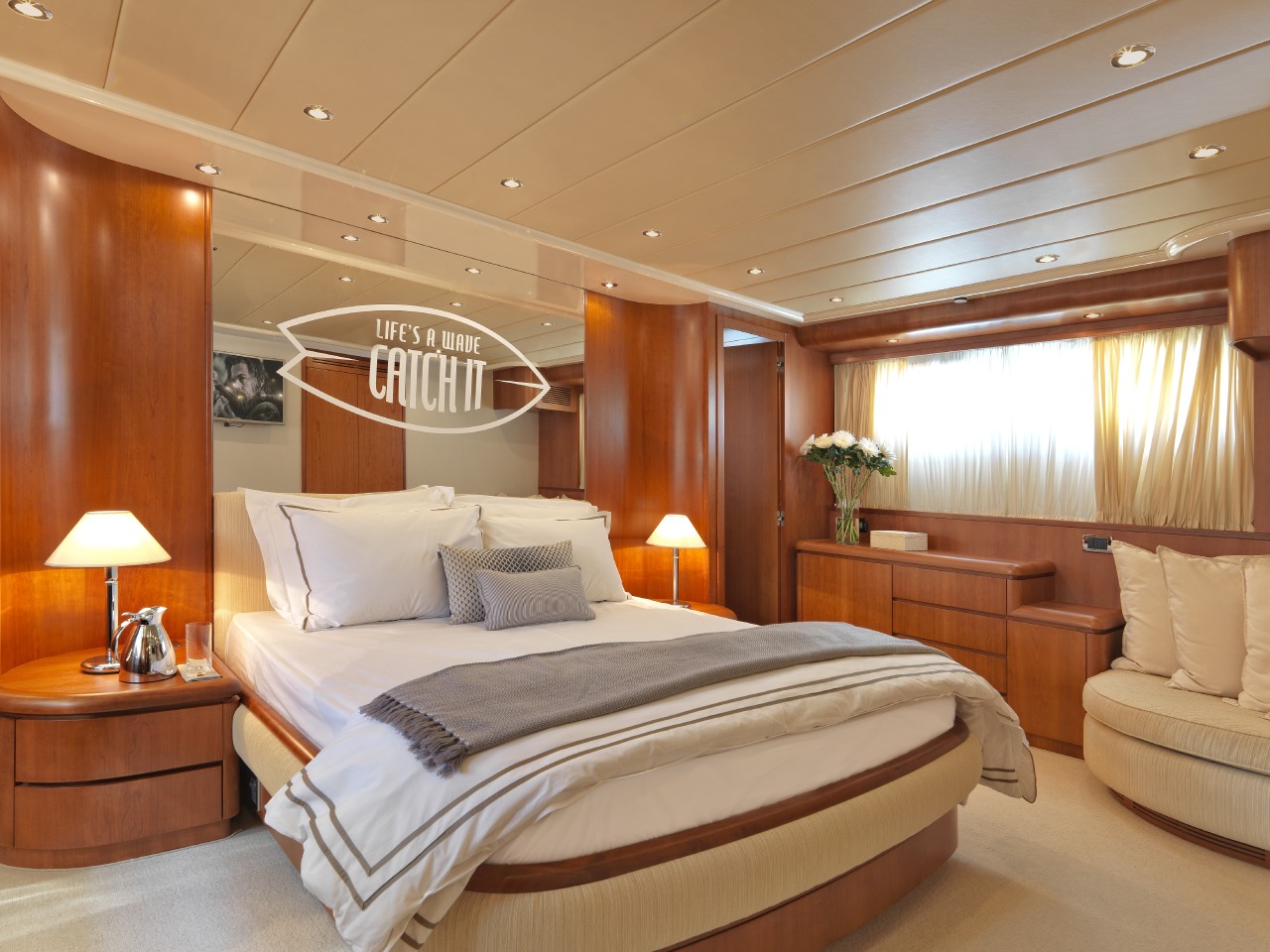 Motor Yacht MARTINA - Master cabin