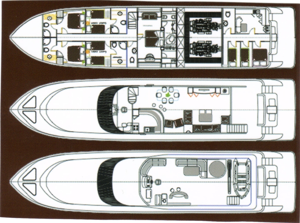 Motor Yacht MIA KAI - Layout