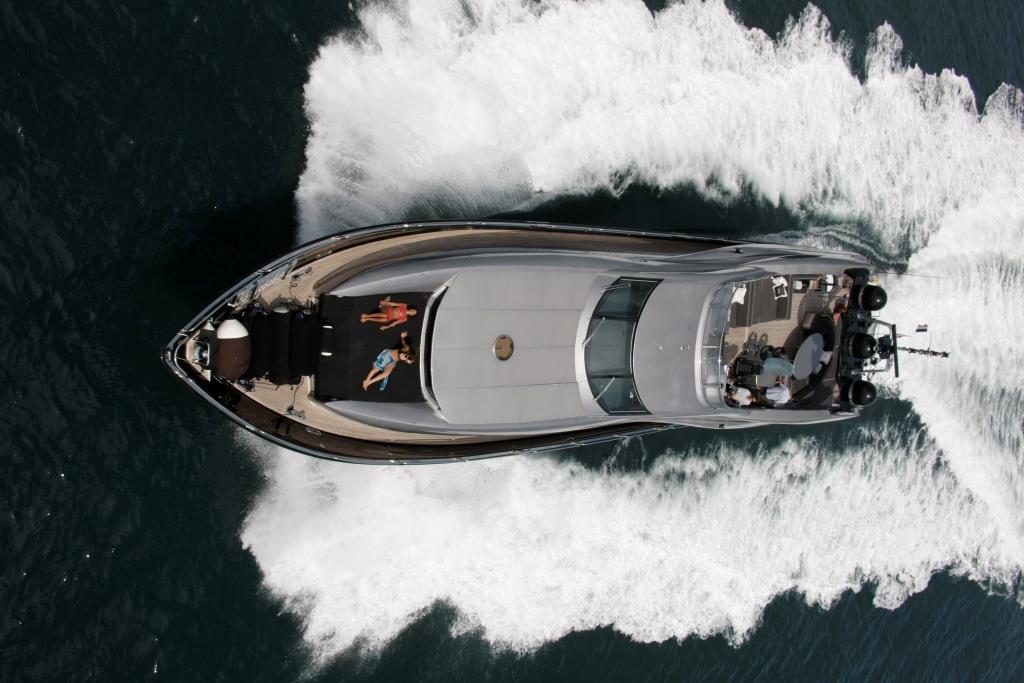 Motor Yacht SHADOW - Aerial