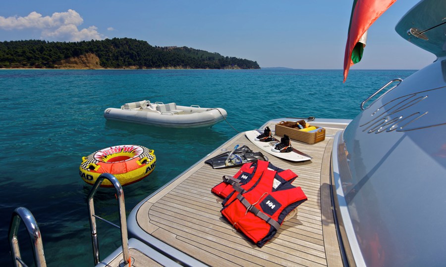 Motor Yacht THEA -  Swim Platform and Toys