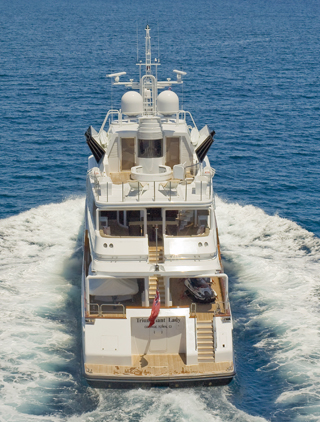 Motor Yacht Triumphant Lady - Aft Decks