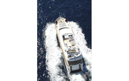 Motor yacht ALTAIR -  From Above