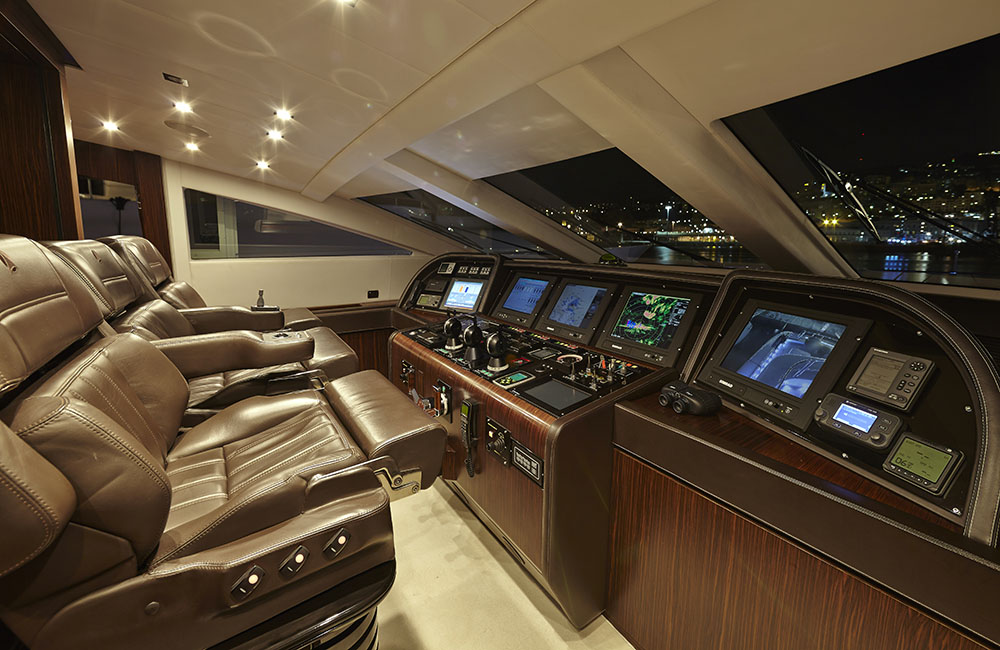 Motor yacht ANTELOPE III - Wheelhouse