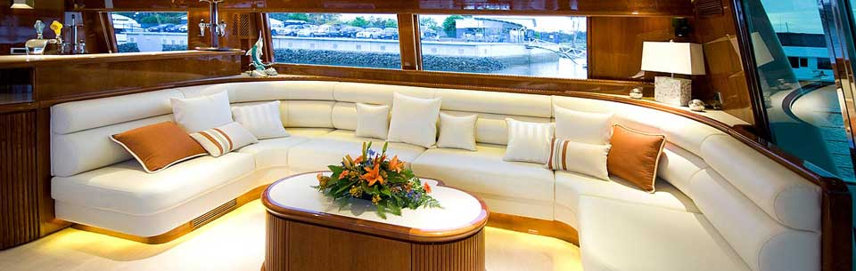 Motor yacht AUSPRO -  Salon seating