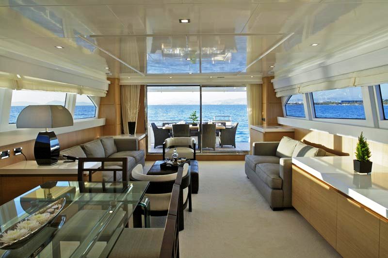 Motor yacht Anassa -  Salon