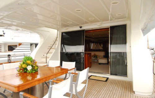 Motor yacht BONITO -  Aft Deck 2
