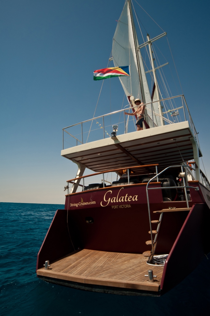 Motor yacht GALATEA - Aft View