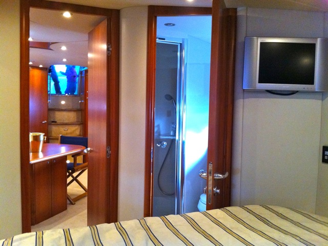 Motor yacht GIANPIER -  View from Master Cabin