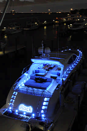 Motor yacht IROCK -  At Night
