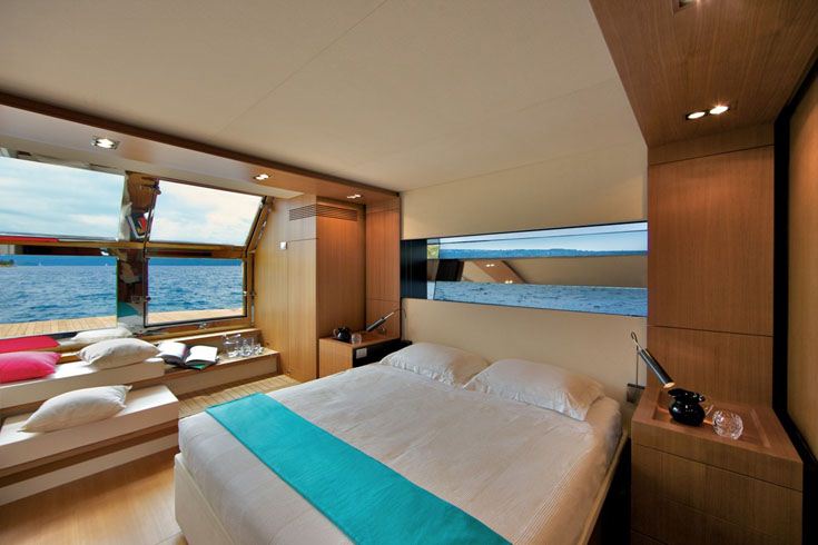 Motor yacht KANGA -  Master Cabin Aft