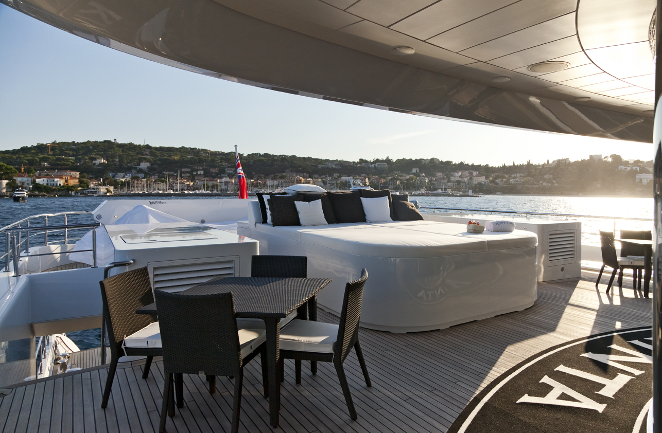 Motor yacht KINTA -  Upper Aft Deck