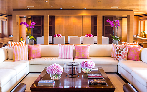 Motor yacht MISCHIEF - Salon lounge