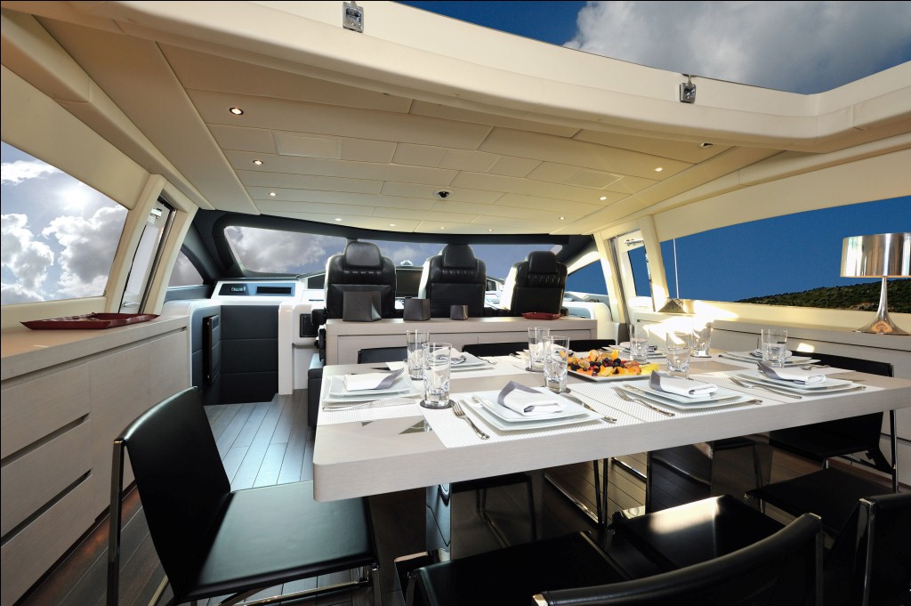 Motor yacht MOSKING - Dining Area