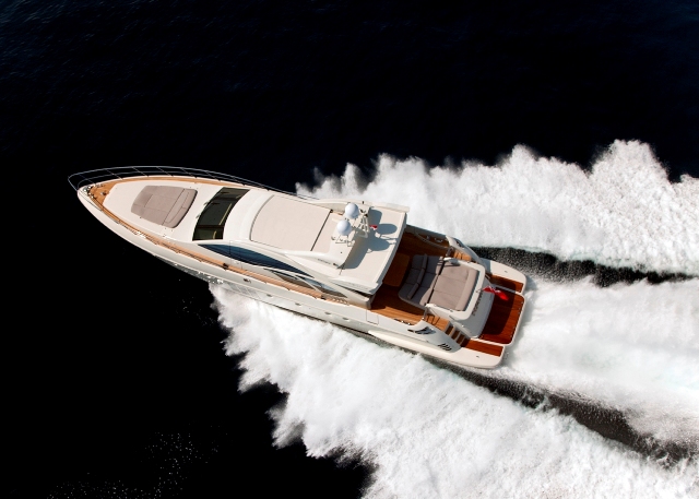 Motor yacht NAMI - From Above