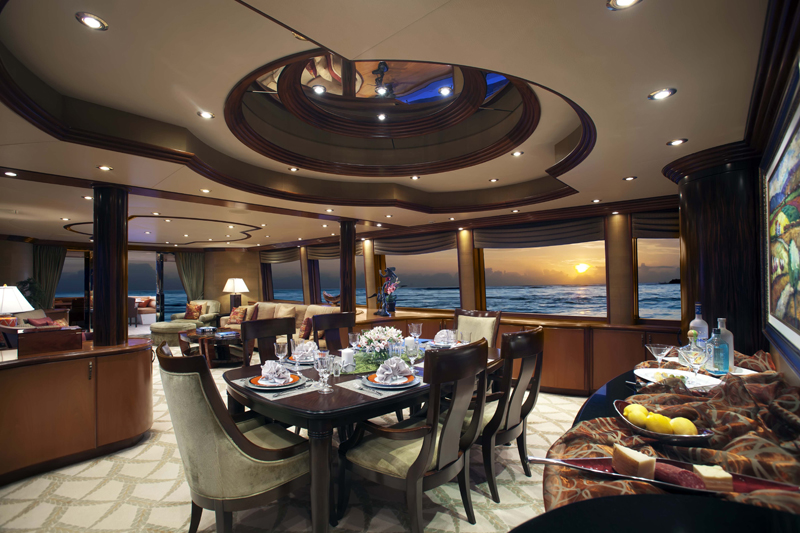 Motor yacht OLGA -  Formal Dining