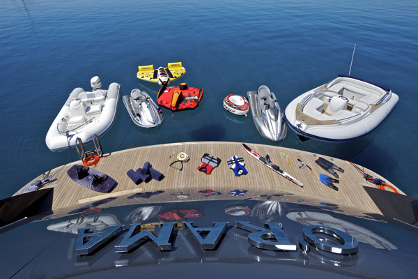 Motor yacht ORAMA -  Tenders and Toys
