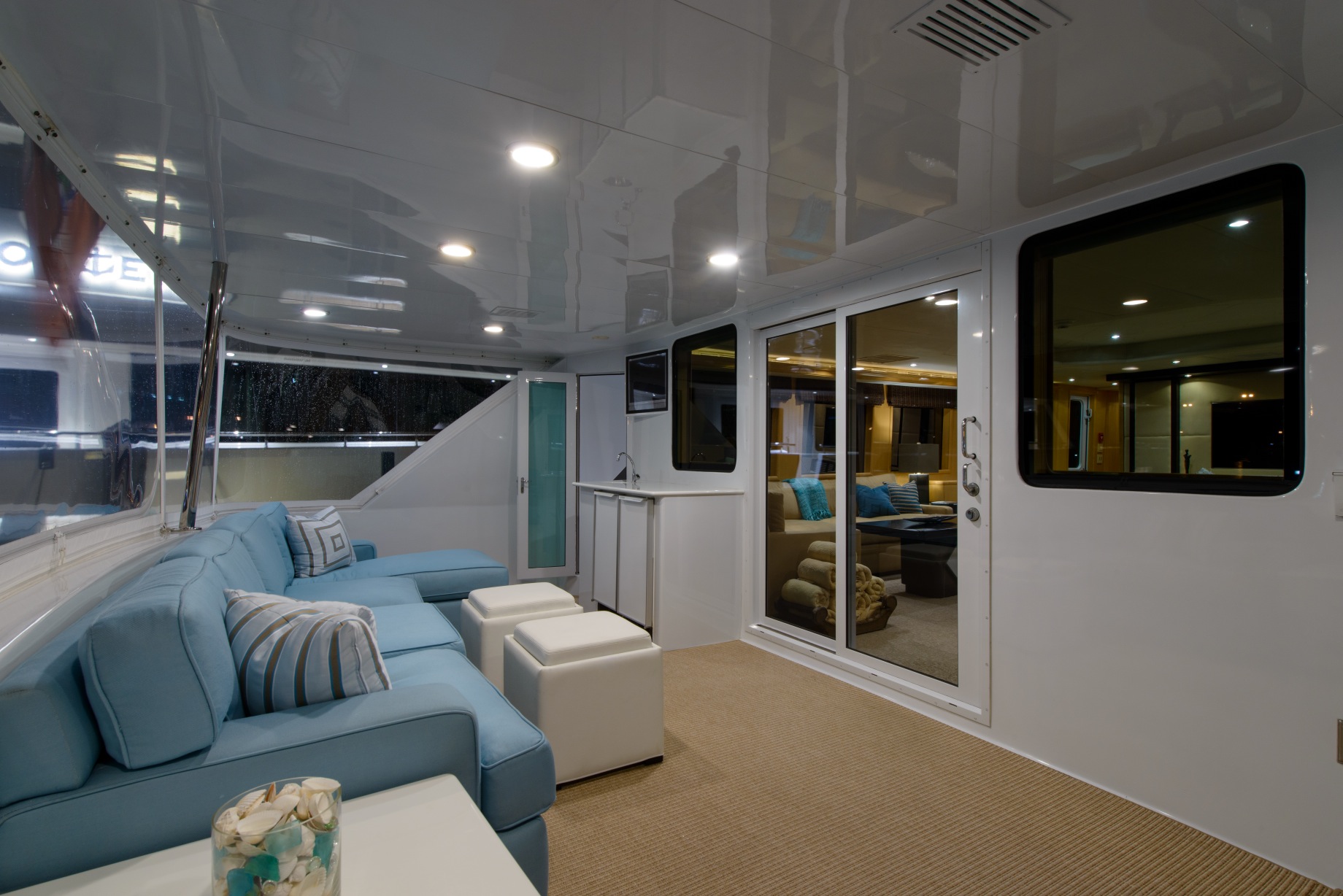 Motor yacht PERFECT LADY - Aft deck