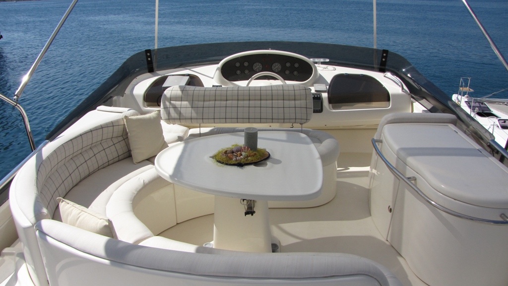 Motor yacht POSEIDON -  Flybridge Al Fresco Dining