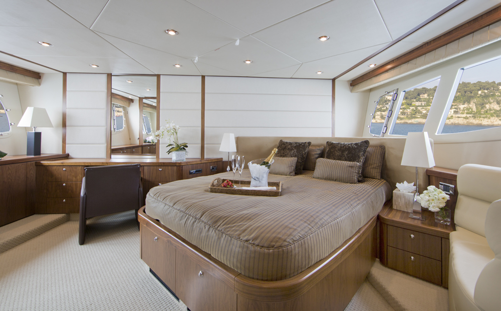 Motor yacht SAMAKANDA -  Master Cabin