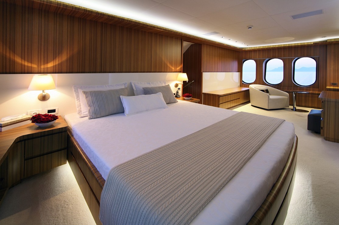 Motor yacht SEA SHELL -  Master Cabin