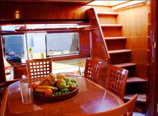 Motor yacht SPLENDIDO -  Dining Area