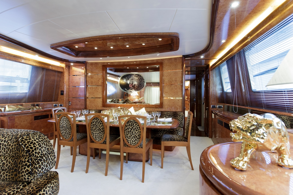 Motor yacht Sea Jaguar -  Formal Dining